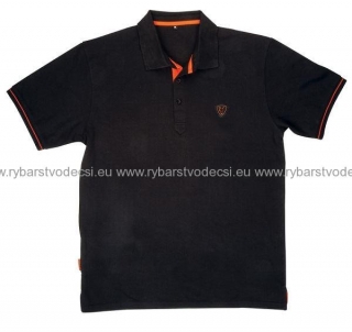 Fox Polokošeľa Black Orange Polo Shirt